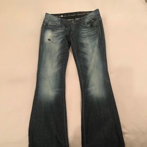 Express Rerock Jeans Bootcut (Size 4).