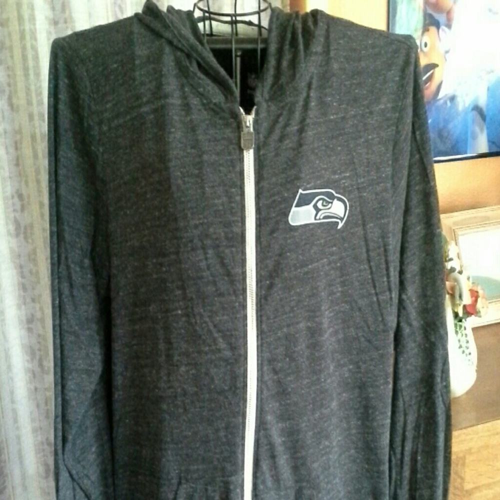 Lightweight Seahawks hoodie jacket