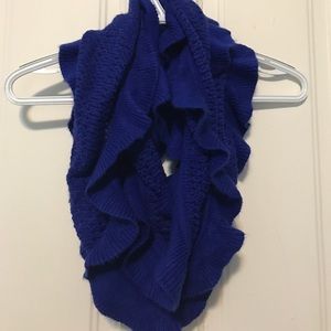 Blue Infinity scarf