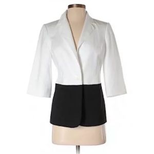 The Limited black & white blazer size XS