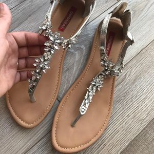 Jeweled sandals