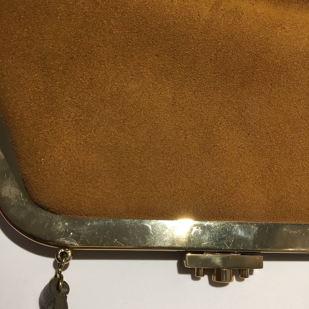 🔥SALE🔥Vintage 50's Suede Leather Purse - Picture 8 of 8
