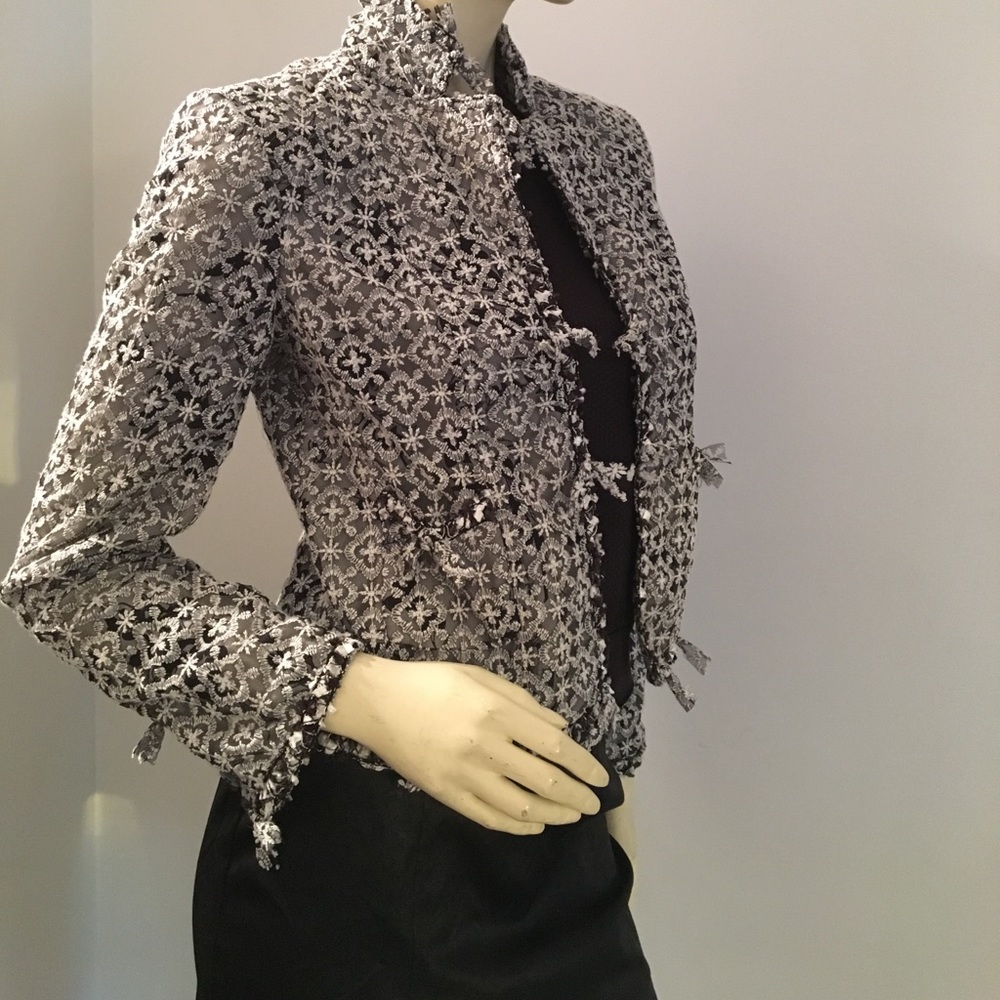 Jones New York Collection Petite blazer floral