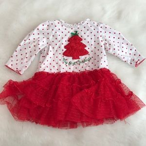 "Baby's first Christmas" dress