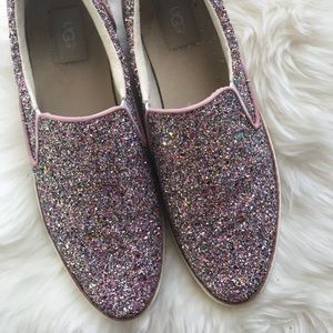 UGG Adley Chunky Glitter Slip-On