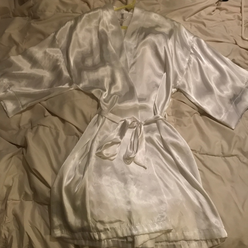 Bridal robe for getting ready :)