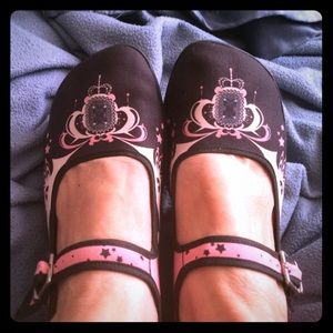 Hot Chocolate Design Mary Janes, Goth Girl