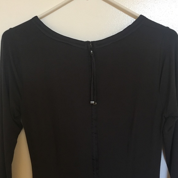 Ann Taylor Dark Grey Jersey Dress - Picture 3 of 5