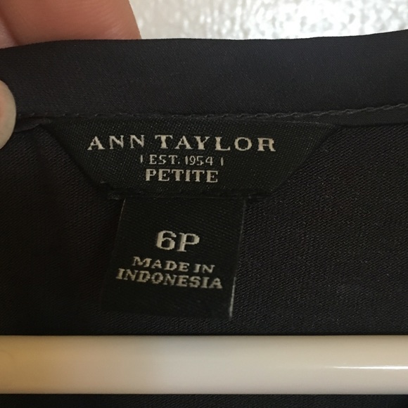 Ann Taylor Dark Grey Jersey Dress - Picture 4 of 5