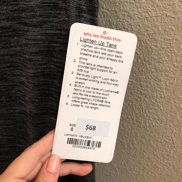 Lululemon lighten up tank - Picture 5 of 7