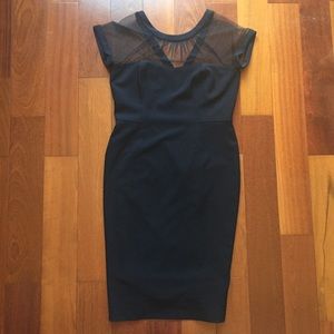 Navy Maggie London Cocktail Dress