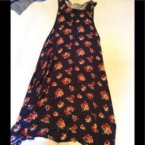 floral dress with pockets
