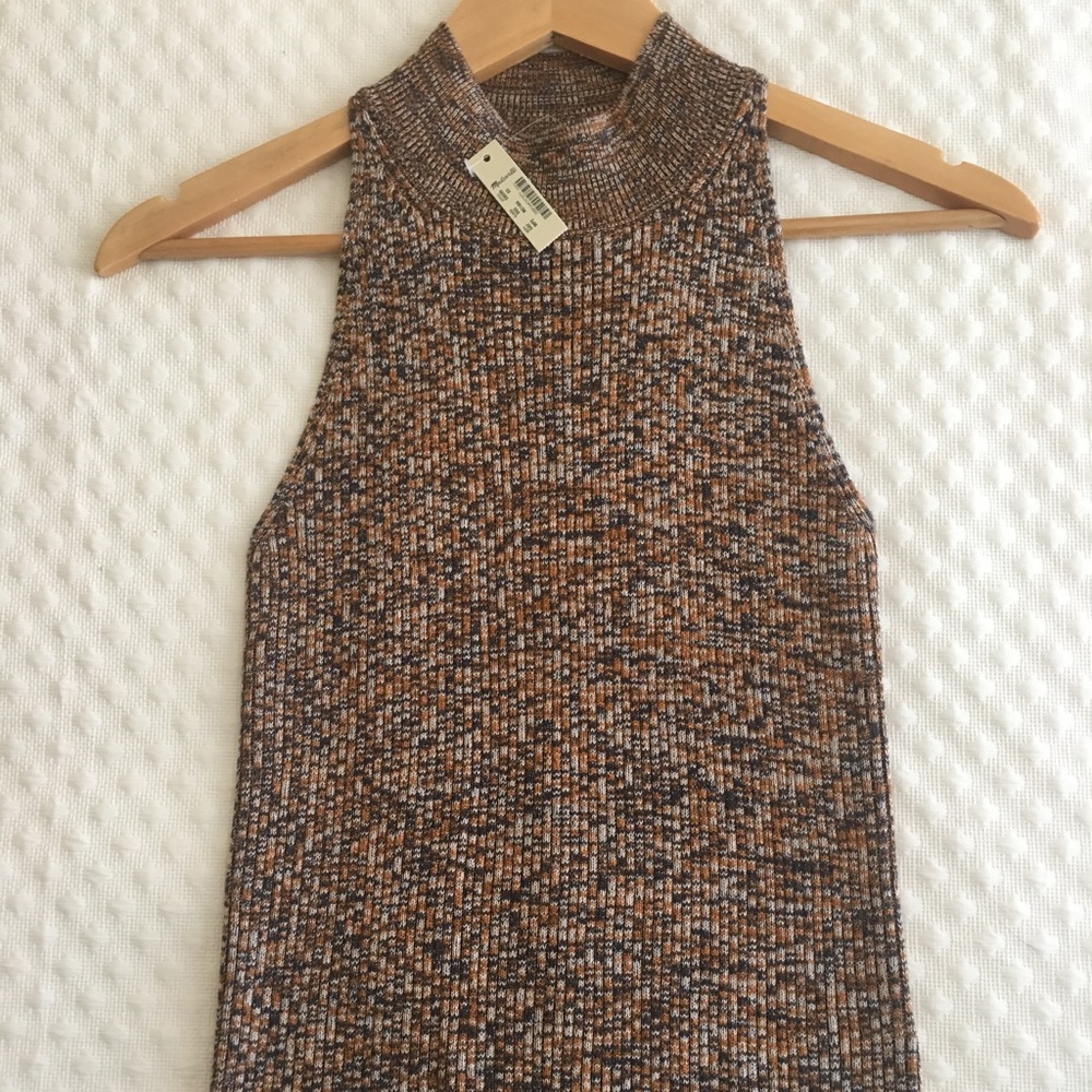 Madewell Marled Mockneck Sweater