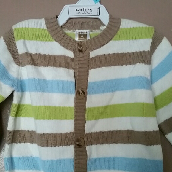 🐥Carter's Stripe Cardigan🐥 - Picture 2 of 4