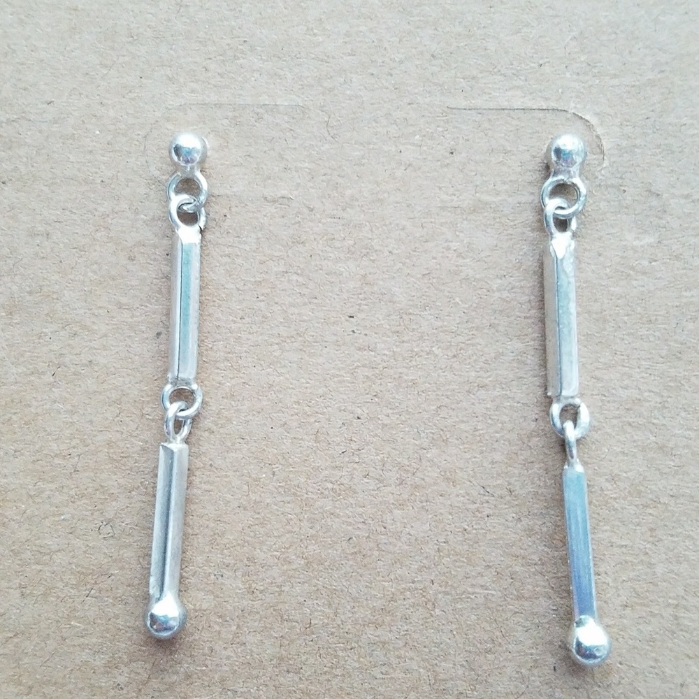 Sterling silver earrings