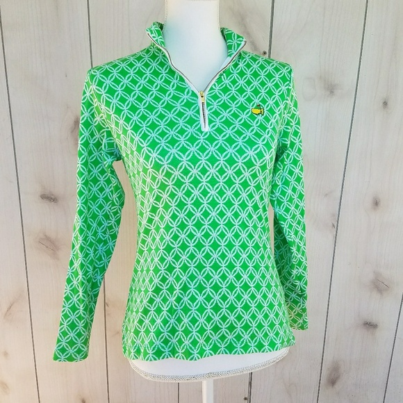 Womens Masters Half Zip Pullover 