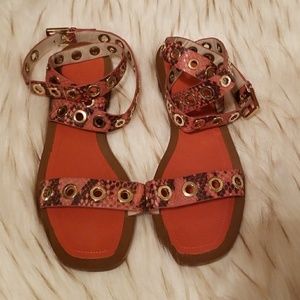 Zara snake sandals