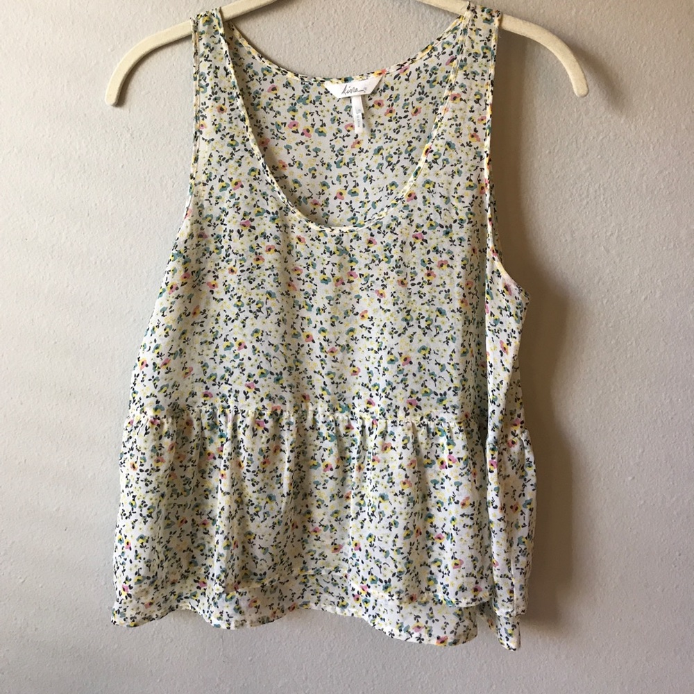 Flowy Floral Tank Top
