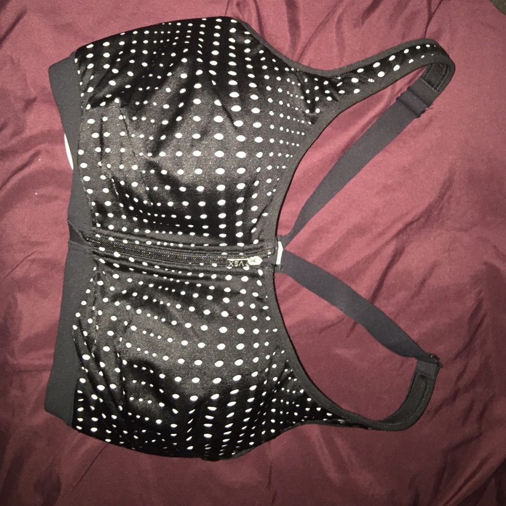 Victoria Secret Front Zip Sports Bra 34DDD