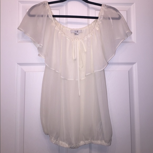 ✨XXVI white blouse✨ - Picture 6 of 8