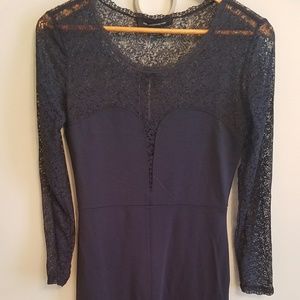 Navy French Connection bodycon dress