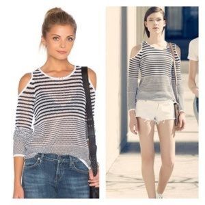 Rag & Bone Quinn cold shoulder sweater.