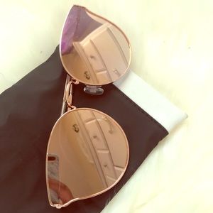 Quay All My Love Rose Pink Sunglasses