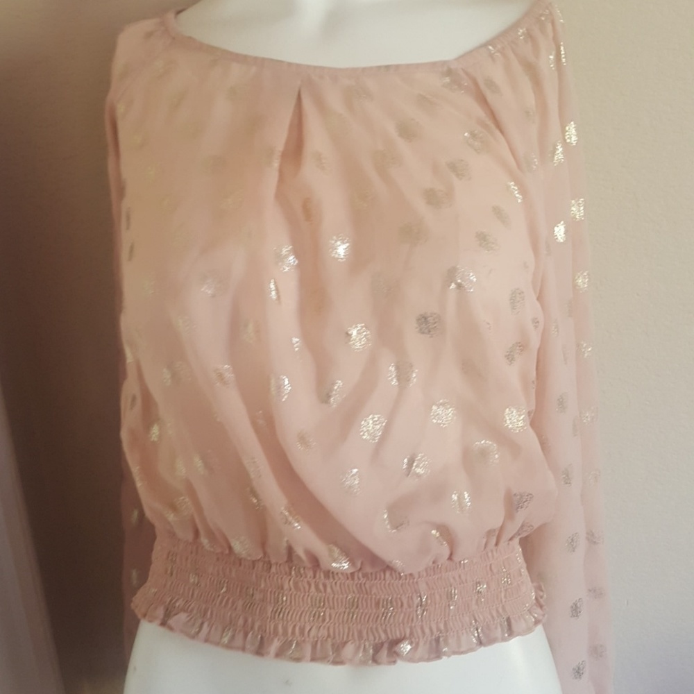 Sheer dressy top