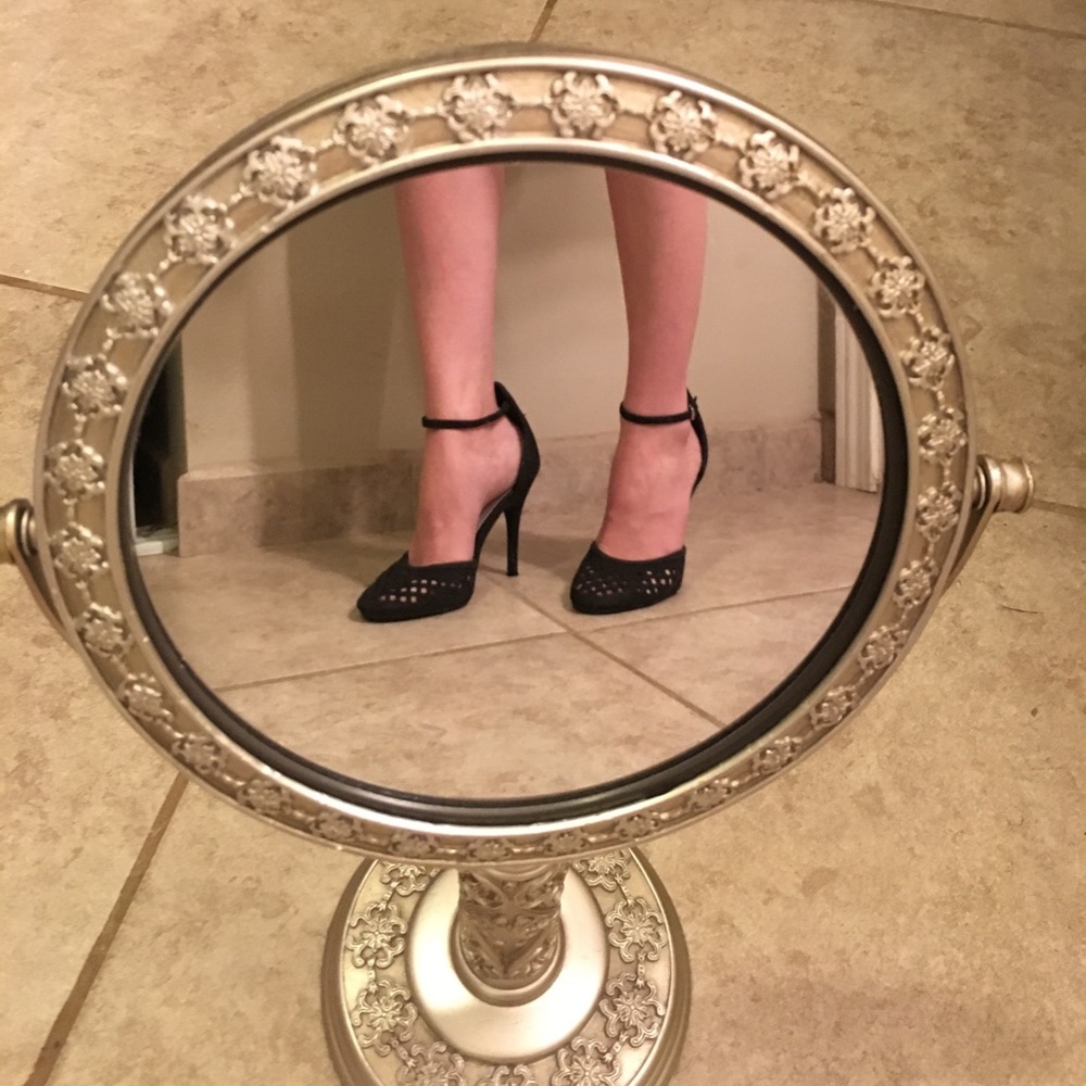 Black Rampage Heels