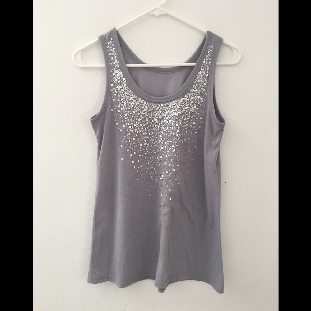 Sequins on top.