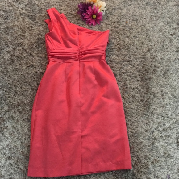 David’s Bridal One Shoulder Dress - Picture 4 of 5