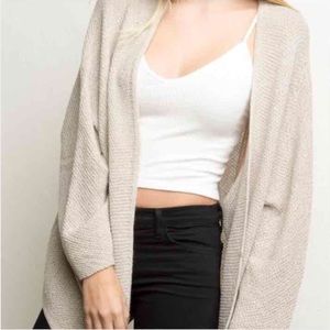 Cream Brandi Melville Cardigan