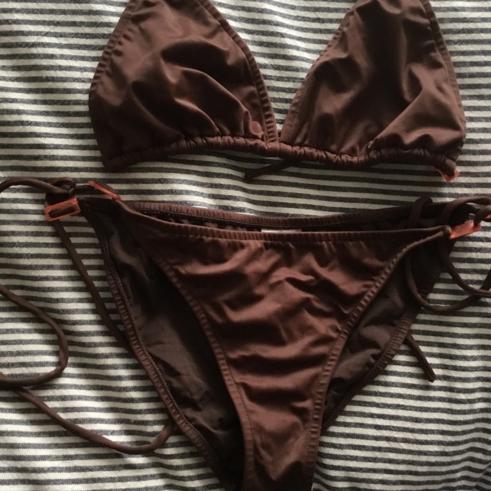 Chocolate brown bikini