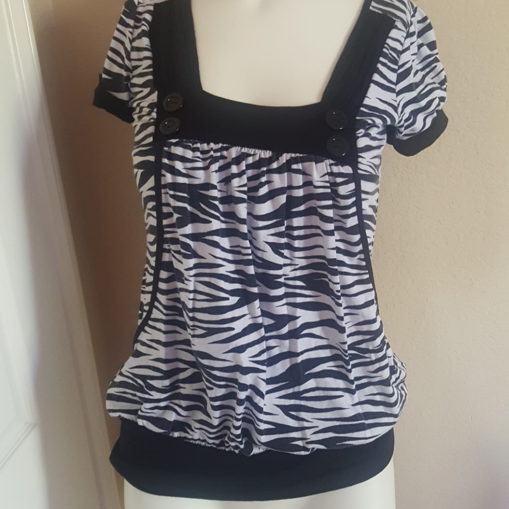Zebra striped shirt