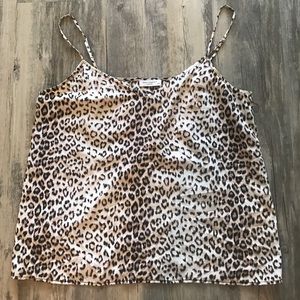 EQUIPMENT 100% silk Cami size Large