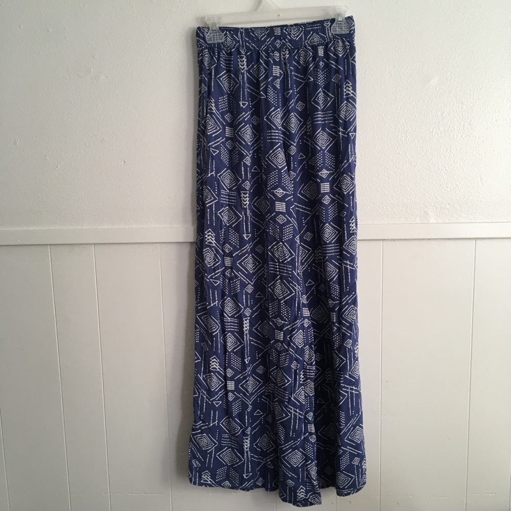 Patterned palazzo pants