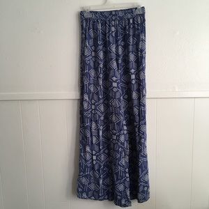 Patterned palazzo pants