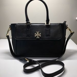 Tory Burch black convertible shoulder bag