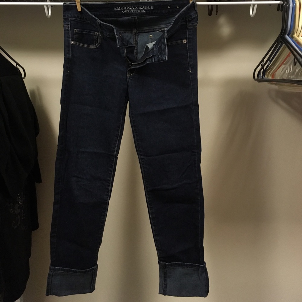 American eagle jeans cropped jeans