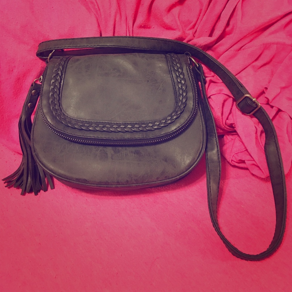 American Eagle Grey Crossbody Purse