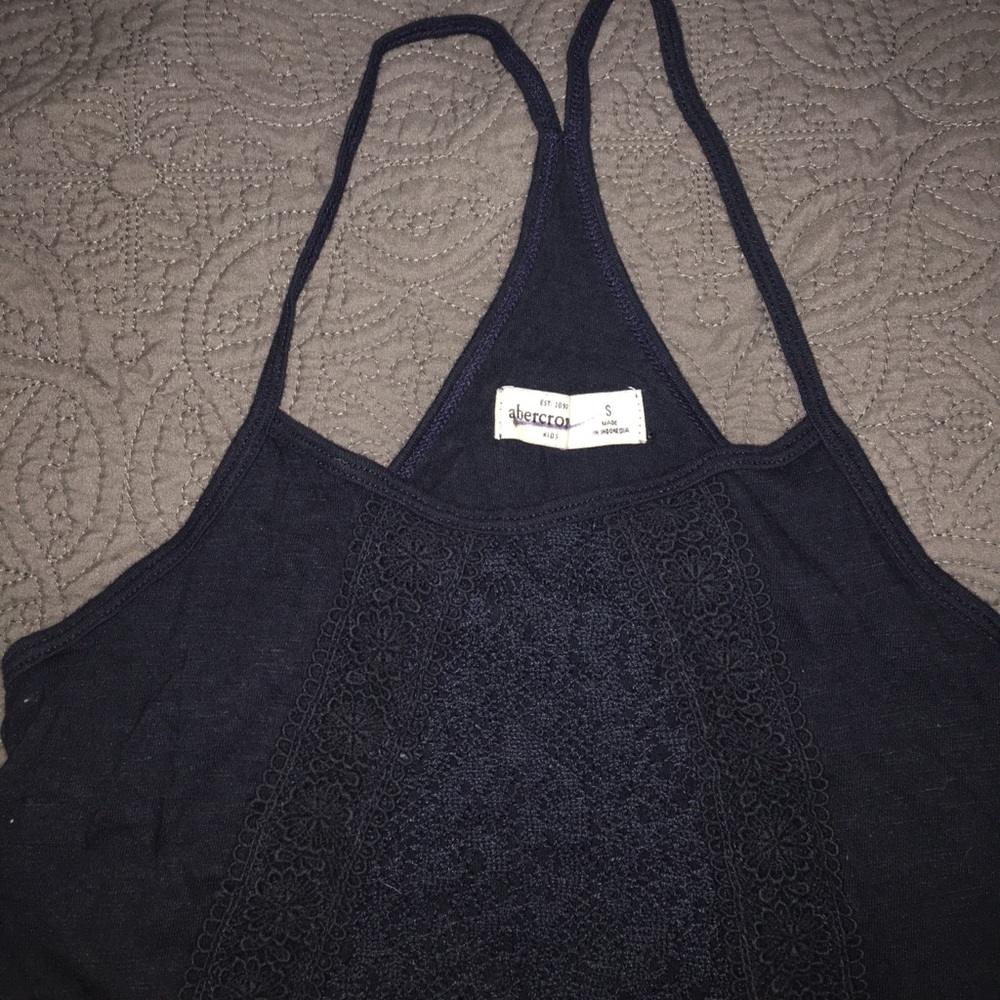 Navy blue tank top