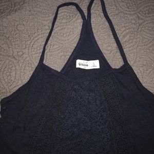 Navy blue tank top