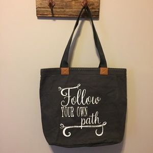 Thirty-One tote - follow your own path quote