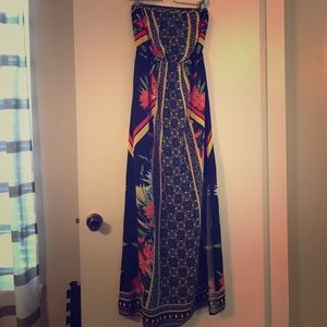 70’s print maxi-never been worn!