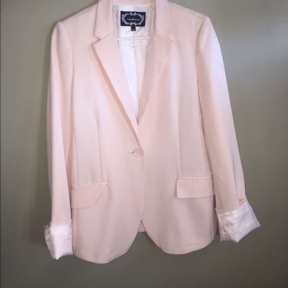 Pink blazer