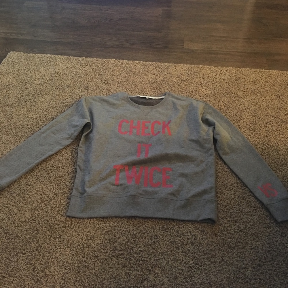 Gray Victoria's Secret Sweat Shirt