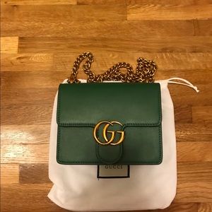 GG Marmont Green Bag
