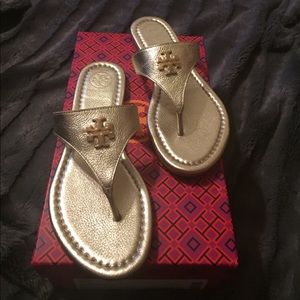 🌟Authentic Tory Burch Laura SparkGold