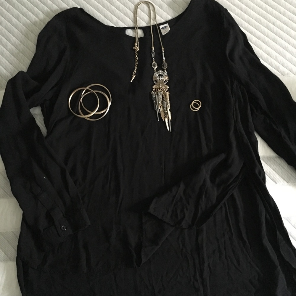 Black cotton top