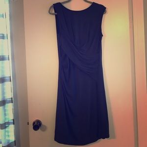 Faux wrap dress